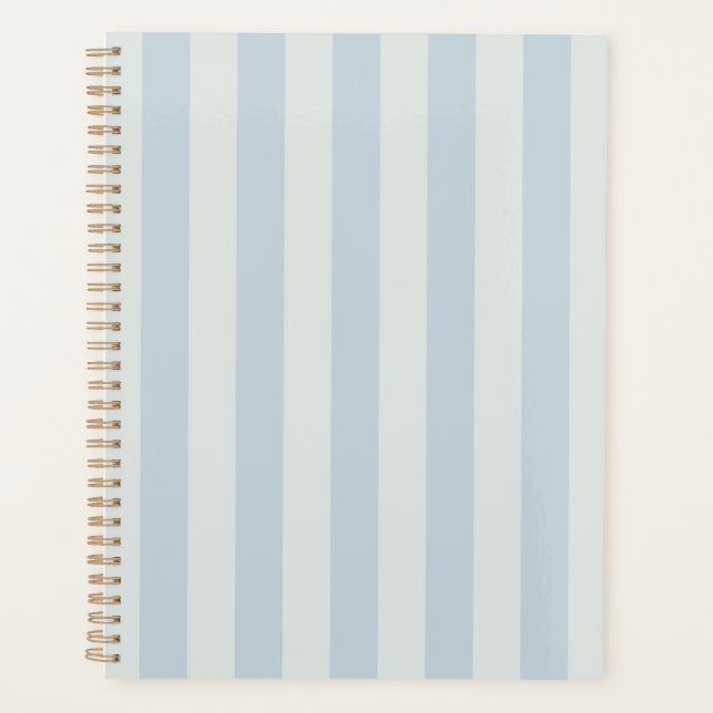 Agenda Rayas Azules Claras (Anverso)