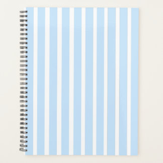 Agenda Rayas Azules Claras Delgadas
