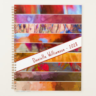 Agenda Rayas de colección de arte de la naturaleza person