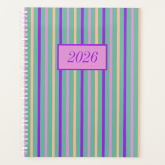 Agenda Rayas de Medley Floral