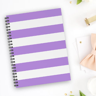 Agenda Rayas púrpuras, franjas blancas, patrón rayado