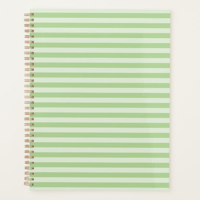 Agenda Rayas verdes (Anverso)