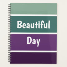 Rayas Verdes Y Púrpura