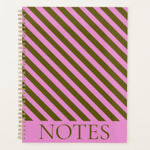 Agenda Rayo diagonal púrpura y verde Minimalista moderno