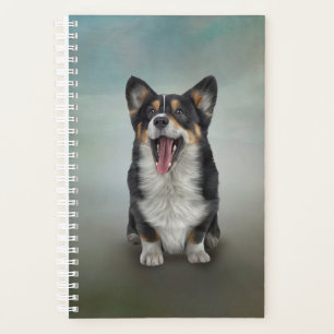 Agenda Raza de perro de dibujo Corgi galés
