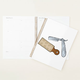 Agenda Razor directo vintage y peluquería de Strop