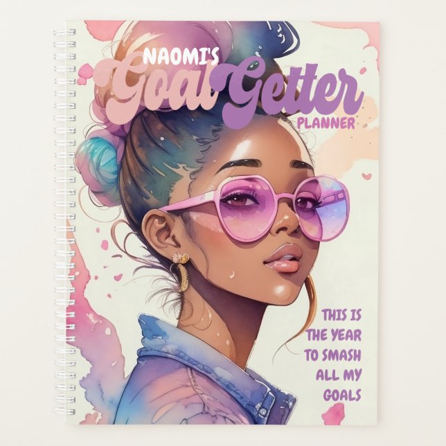 Agenda Reaching Goals Revista Estilo Chica Linda  (Anverso)