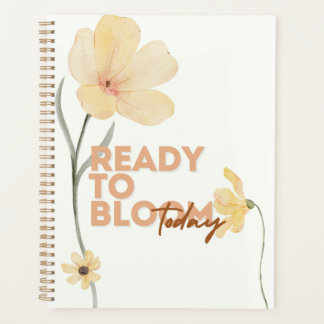 Agenda Ready to Bloom Planner