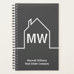 Agenda Real Estate Company Personalized Gray Realtor