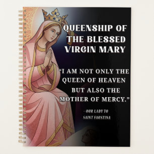 Agenda Realeza de María Devoción Mariana Católica Reina o