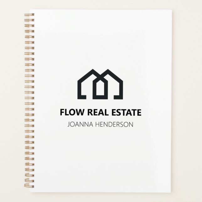 Agenda Realtor de agente de ventas inmobiliarias mínimo m (Anverso)