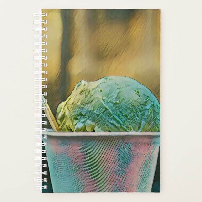 Agenda Receta de helado (Anverso)