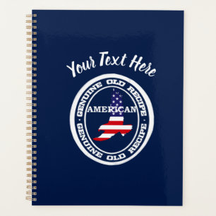Agenda Receta genuina norteamericana