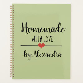 Agenda Receta verde salado casera