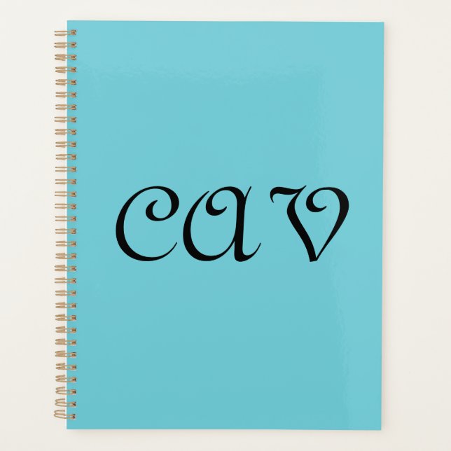 Agenda Recoleta Cornflower Blue  (Anverso)