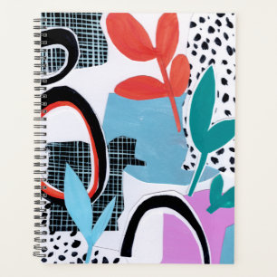 Agenda Recorrido de campo abstracto