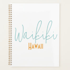 Agenda Recuerdo de viaje a Waikiki, Hawái