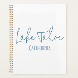 Agenda Recuerdo de viaje al lago Tahoe, California