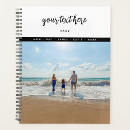Agenda Recuerdos de amor de la familia fotográfica person