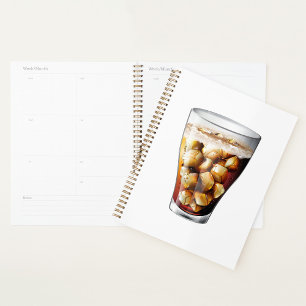 Agenda Refrescante bebida refrescante helada con burbujas