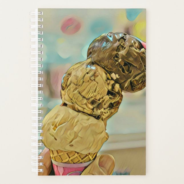 Agenda Regalo de cumpleaños de helados (Anverso)