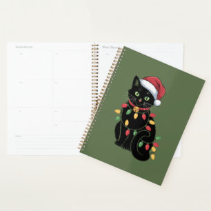 Agenda Regalo de gatito de Navidad para amantes de gatos