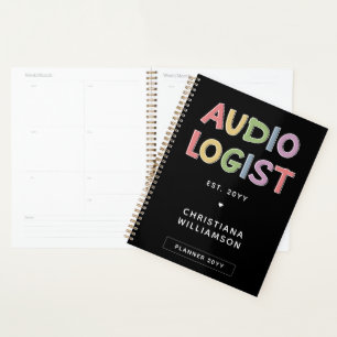 Agenda Regalo de graduación de Audiología Audióloga Perso
