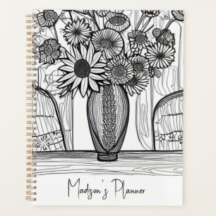 Agenda Regalo de graduación por su arte floral sin fecha