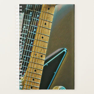 Agenda regalo de guitarra para el día del padre