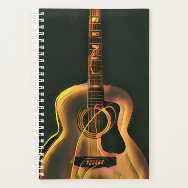 Agenda Regalo de guitarrista de Guay (Anverso)