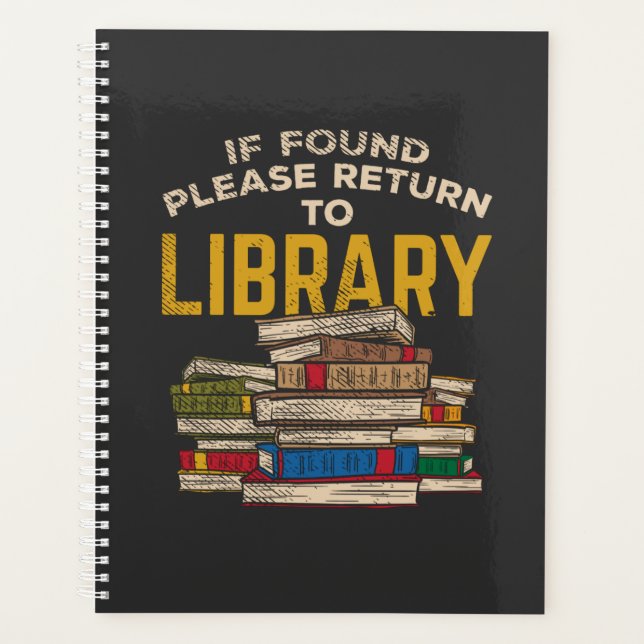 Agenda Regalo de lectura bibliotecaria (Anverso)