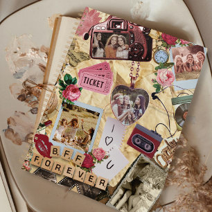 Agenda Regalo de mejores amigas álbum de recortes de coll