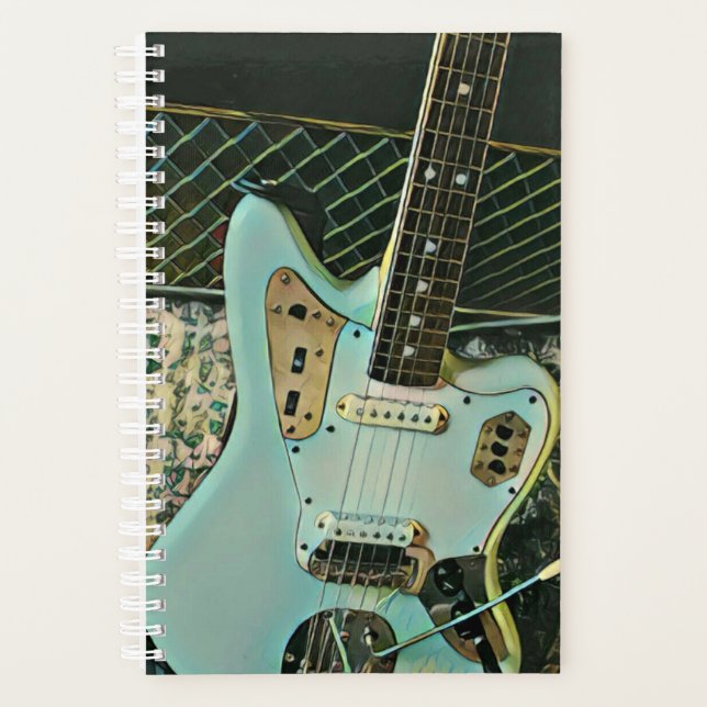 Agenda regalo de música rock para ella (Anverso)