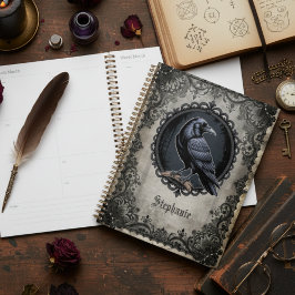 Agenda Regalo de naturaleza botánica de bruja gótica