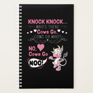 Agenda Regalo de vaca Golpe, Chiste, vacas, vacas, ¿a