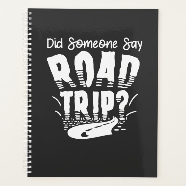 Agenda Regalo de vacaciones de viaje por carretera (Anverso)