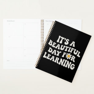 Agenda Regalo de vida de maestro Es un hermoso día para a