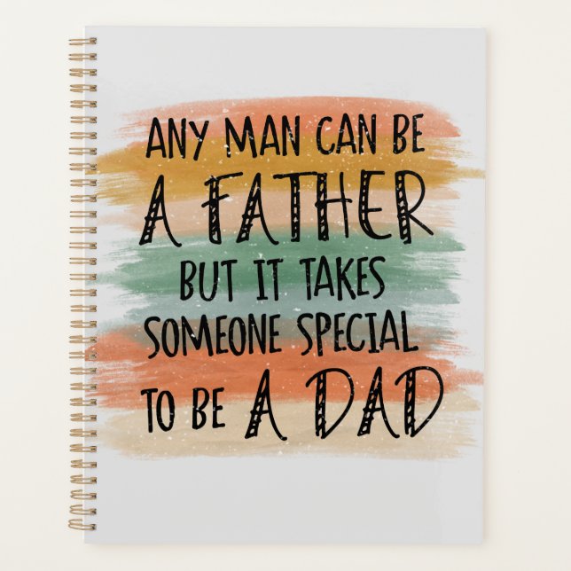 Agenda Regalo del Día del Padre de Stepdad | Papá especia (Anverso)