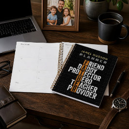 Agenda Regalo del Día del Padre para Maestro Personalizad