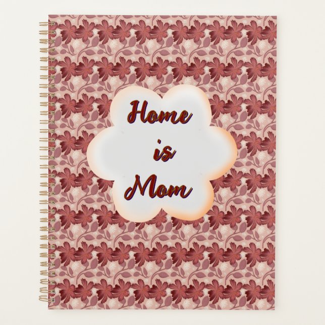 Agenda Regalo floral personalizado y hecho a medida para  (Anverso)