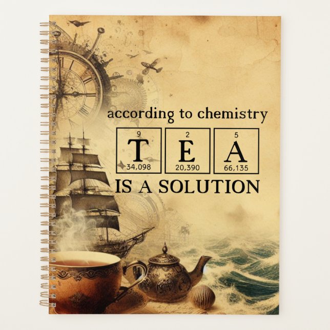 Agenda Regalo para Amantes del Té (Anverso)