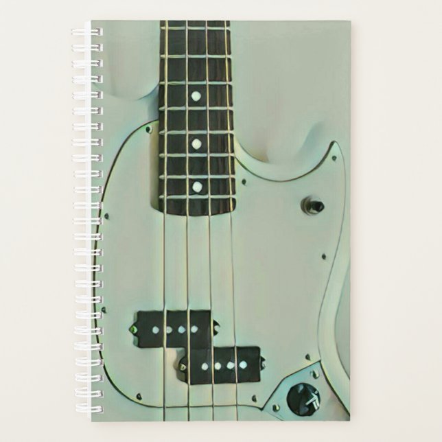 Agenda Regalo para guitarrista (Anverso)