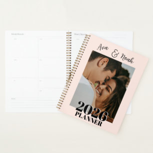 Agenda Regalo personalizado de pareja romántica Foto 2026