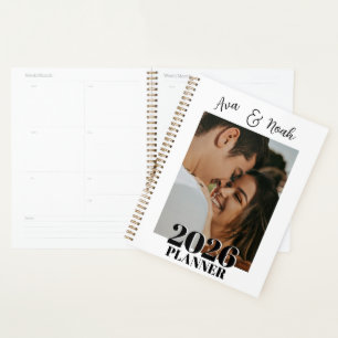 Agenda Regalo personalizado de pareja romántica Foto 2026