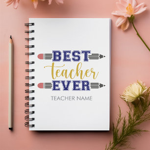 Agenda Regalo Personalizado Mejor Profesor - Regalo Perso