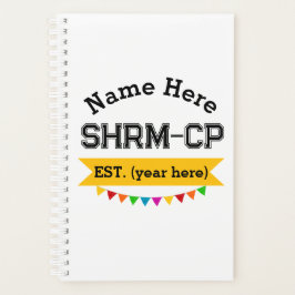 Agenda Regalo personalizado SHRM-CP de recursos humanos