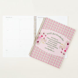 Agenda REGALO - Poemas de la abuela de los nietos - PERSO