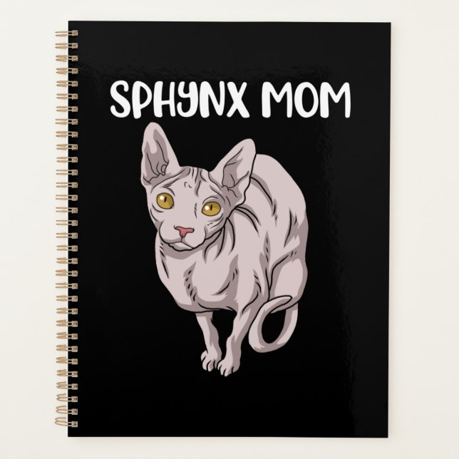 Agenda Regalos De Gato Sphynx Para Mujeres Gato Sfinx (Anverso)