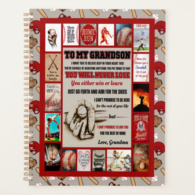 Agenda Regalos de nietos | A Mi Abuelo Amor De La Abuela (Anverso)