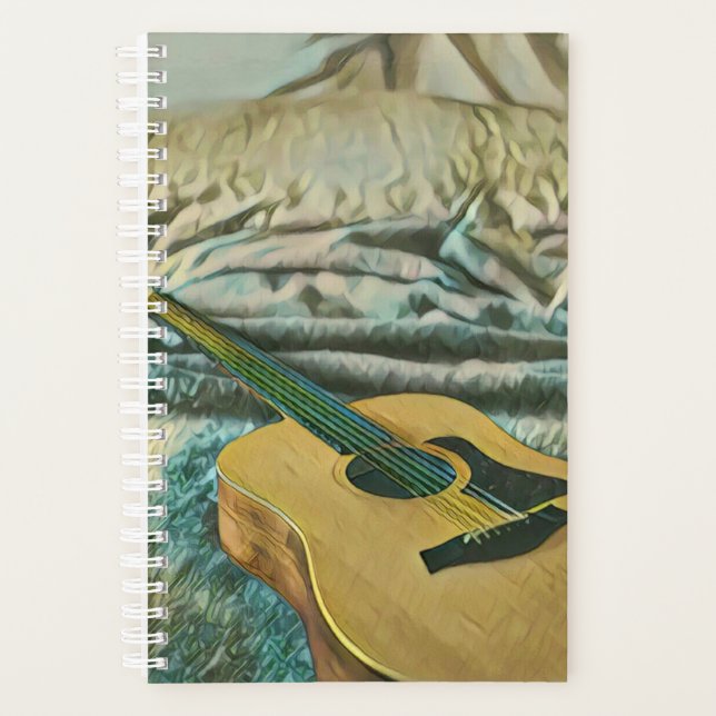 Agenda Regalos para amantes de la guitarra (Anverso)